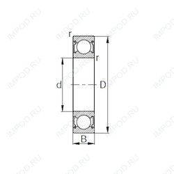 Подшипник 80905
