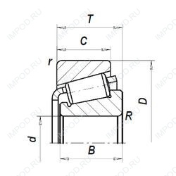 Подшипник 817948КМ Подшипник 817948КМ