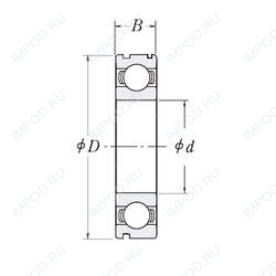 Подшипник 83B551A30