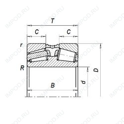 Подшипник 8477/710М Подшипник 8477/710М