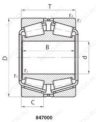 Подшипник 847967XMУ