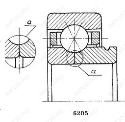 Подшипник 85-1126936 БТ2 Подшипник 85-1126936 БТ2