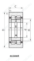 Подшипник 862715ЛТ2