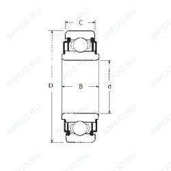 Подшипник 88502