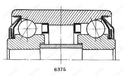 Подшипник 886901 УС17