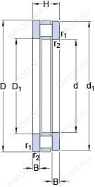 Подшипник 89180 M