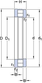 Подшипник 89315 TN
