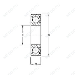 Подшипник 9101P