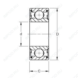 Подшипник 9102PP