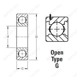 Подшипник 9114KG
