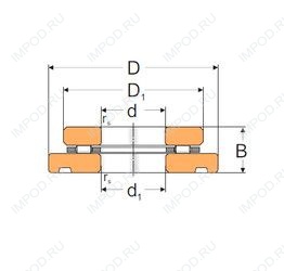 Подшипник 959108Е